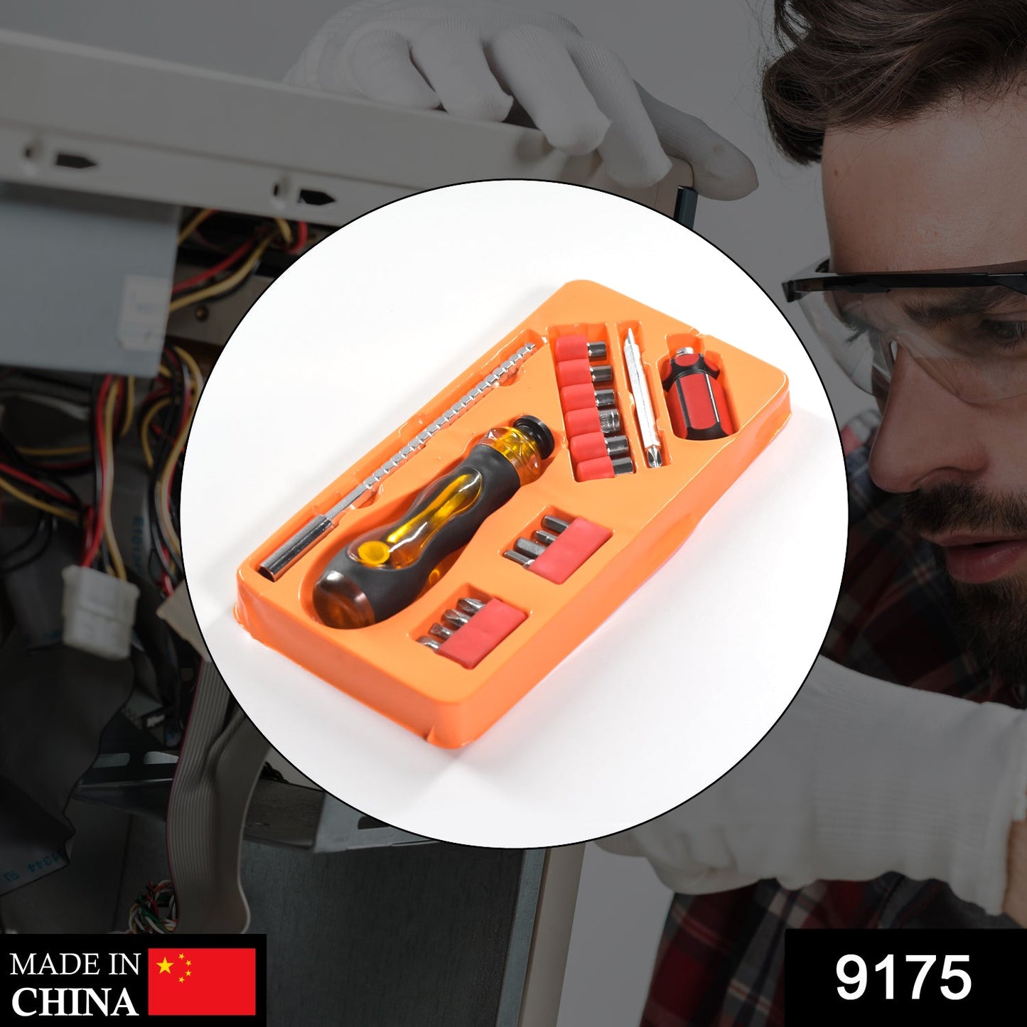 9175 18-Piece Electronics Repair Screwdriver Set 