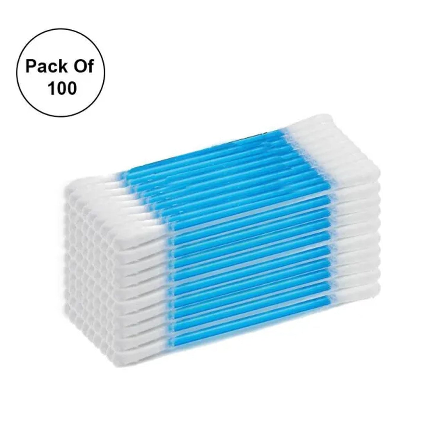 6010 Small Cotton Buds for ear cleaning, soft and natural cotton swabs (100 per pack) 