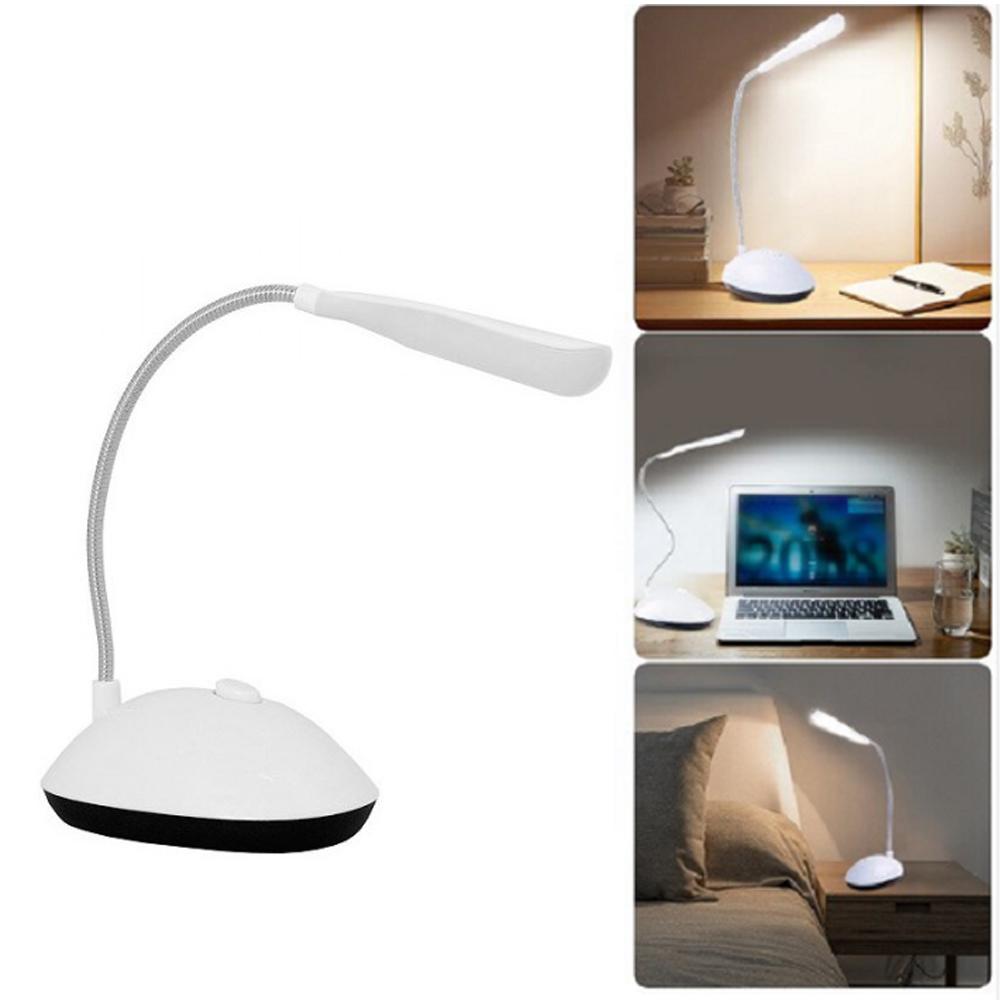 255 Portable LED Reading Light Adjustable Dimmable Touch Control Desk Lamp 