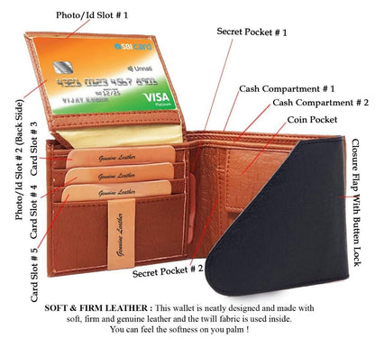 Men's Genuine Leather Wallet