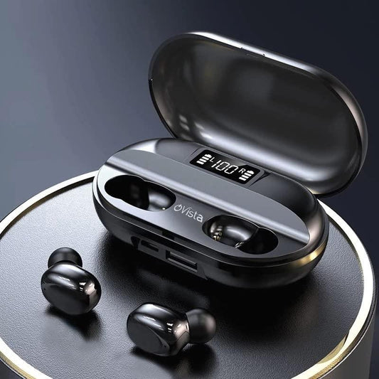 T2 TWS Bluetooth 5 Wireless Digital Display Stereo Earphones Earbuds