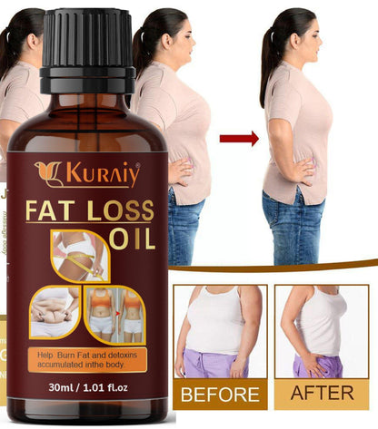 KURAIY Premium Slimming Oil,Fat Loss Oil,Weight Loss Oil