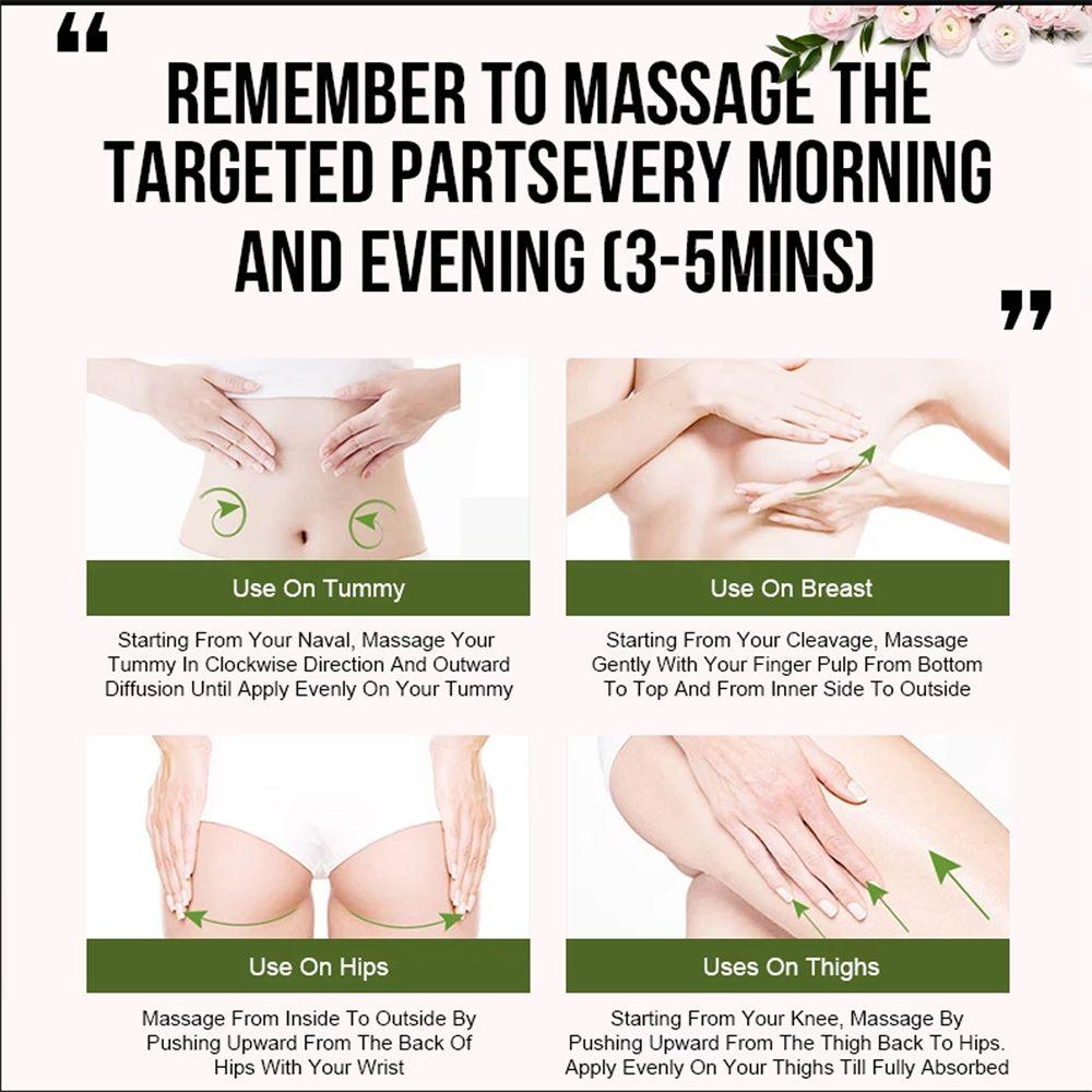 Buy KURAIY Breast Enlargement Massage Oil Really Work Enhance
