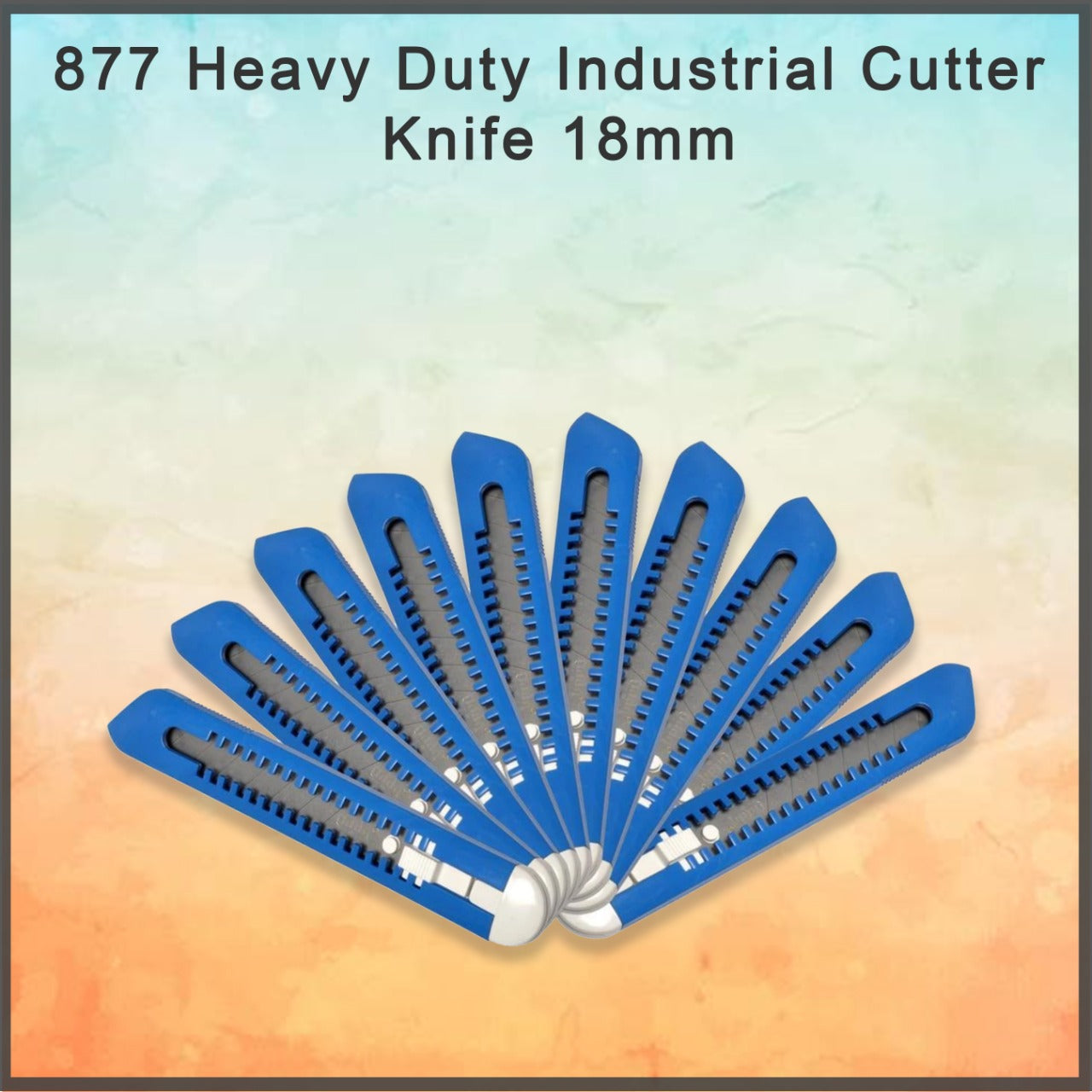 877 Heavy Duty Industrial Cutter Knife 18mm 